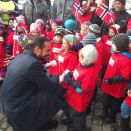 11. mars: Kronprinsen er til stede ved markeringen av Gjøvik bys 150-årsjubileum (Foto: Christian Lagaard, Det kongelige hoff)