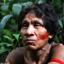 Kong Harald ble med de beste jegerne på tur i regnskogen. Publisert 04.05 2013. Handoutbilde fra Det kongelige hoff. Bildet er kun til redaksjonell bruk - ikke for salg. Foto: Rainforest Foundation Norway / ISA Brazil.