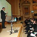 7. desember: Kronprinsen er hovedtaler ved UNDPs &#147;Kapuscinski lectures&#148; ved universitetet i Bukarest (Foto: Sven Gjeruldsen, DKH)