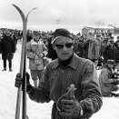 Ruvdnaprinsa Harald olle mollii Ridderrennet &#269;uoigamis, 1964 (Govva: Ivar Aaserud / Aktuell / Scanpix)