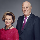 Deres Majesteter Kongen og Dronningen. Handoutbilde fra Det kongelige hoff publisert 15.01.2016. Bildet er kun til redaksjonell bruk - ikke for salg. Foto: Jørgen Gomnæs / Det kongelige hoff.