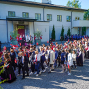 Ruvdnaprinsabearaš dearvvaha Askera mánáidtoga Skauguma olggobealde. Govven: Lise Åserud, NTB