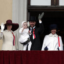 Gonagasbeara&#154; dearvvaha mánáidtoga &#138;loahttabalko&#331;ggas (Govva: Jarl Fr. Erichsen / Scanpix)