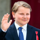 Ruvdnaprinsabearaš dearvvaha mánáidtoga Askeris olggobealde Skaugum. Govva: Vegard Wivestad Grøtt / NTB scanpix