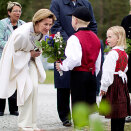 Emil ja Sina addiba li&#273;iid Gonagassii ja Dronnegii (Govven: Kyrre Lien / Scanpix)
