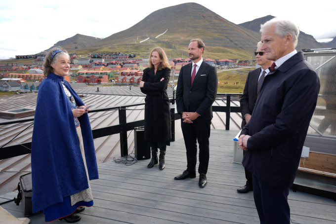 Orientering om sikkerhet og beredskap på Svalbard ved UNIS. Foto: Lise Åserud / NTB