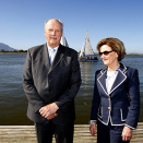 Gonagasbárra ma&#331;&#331;á guossástallama Zeekoevlei Yacht Clubas olggobealde Cape Town (Govven: Lise Åserud / Scanpix)