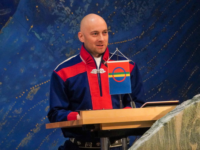 Tom Sottinen. Govva: Vaino Rensberg/Sámediggi Sametinget