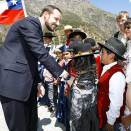 Ruvdnaprinsa Haakon La Confluencia &#269;áhcefápmopro&#154;eavtta rahpan dilála&#154;vuo&#273;as duorastaga (Govva: Lise Åserud, Scanpix)