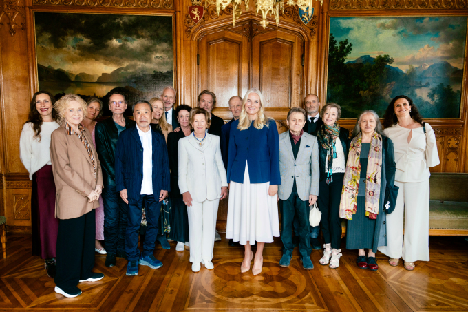 Afternoon at Oscarshall i anledning Jiří Kylián og Haruki Murakamis besøk til Norge. Foto: Ola Vatn, Det kongelige hoff
