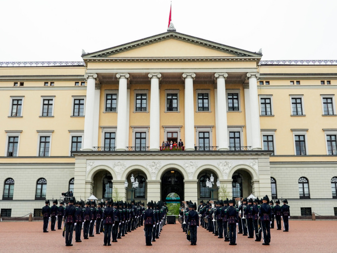 Garden dearvvahii Gonagasbearraša Šloahttašiljus. Govva: Lise Åserud, NTB scanpix