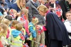 Askøy: Dronningen hilser