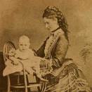 Dronnet Louise ja Prinsa Carl, 1873 (Govva: Gonagasla&#154; hoavva vuorká).
