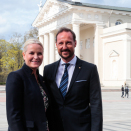 Ruvdnaprinsabárra Vilniusas. Govva: Lise Åserud, NTB Scanpix