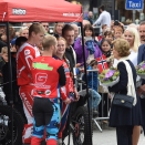 Langs Bryggen i Bergen. Foto: Sven Gj. Gjeruldsen, Det kongelige hoff