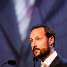 28. september: Kronprins Haakon åpner energimessen the North European Renewable Energy Convention på Lillestrøm / Norges varemesse (Foto: Berit Roald / Scanpix)