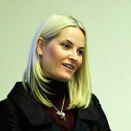 5. november: Kronprinsesse Mette-Marit holder innlegg for tillitsvalgte og ansatte i Røde Kors (Foto: Erlend Aas / Scanpix)