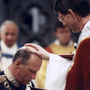 Bisma Wagle sivdnádallá Gonagas Haralda 1991:s (Govva: Knut Falch, Scanpix)