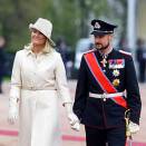 28.04: Canada generálguvernøra boahtá Norgii. Ruvdnaprinsabárra lea mielde vuostáiváldinseremoniijas &#138;loahtta&#154;iljus (Govva: Heiko Junge, Scanpix)
 
