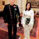 12. januar: Alle nye ambassadører må avlevere sine akkreditiver hos Kongen før de kan starte sitt arbeid i Norge. Marokkos nye ambassadør, fr Saadia El Alaoui er blant de første i 2012 (Foto: Lise Åserud / Scanpix).