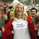 Kronprinsesse Mette-Marit under åpningen av ungdomspaviljongen på den store aidskonferansen i Wien 19. juli 2010 (Foto: Herwig Prammer, Reuters)