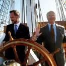 9. september: Kong Carl Gustaf og Kronprinsregenten åpner henholdsvis Kosterhavet og Ytre Hvaler Nasjonalpark (Foto: Lise Åserud, Scanpix)