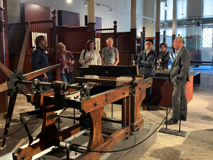 Pressevisning i KunstStallen. Foto: Liv Osmundsen, Det kongelige hoff
