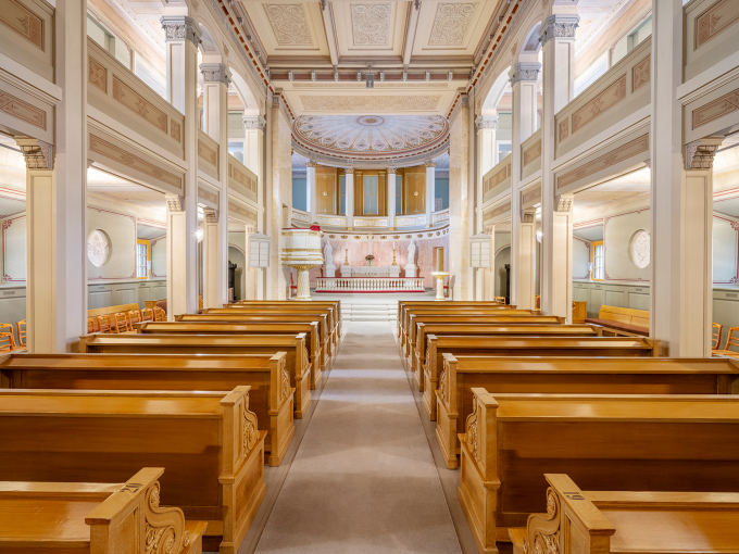 Fra Slottskapellet. Foto: Øivind Möller Bakken, Det kongelige hoff 
