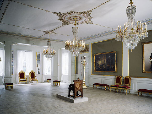 Fra Tronsalen på Stiftsgården. Foto: Jiri Havran.  