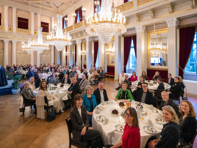 Keramikksymposium i Store festsal på Slottet. Foto: Øivind Möller Bakken, Det kongelege hoffet