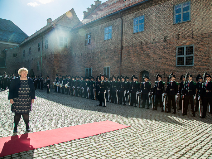 Akershus šloahtas. Govva: Heiko Junge / NTB scanpix