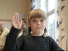 Første skoledag: I klasserommet