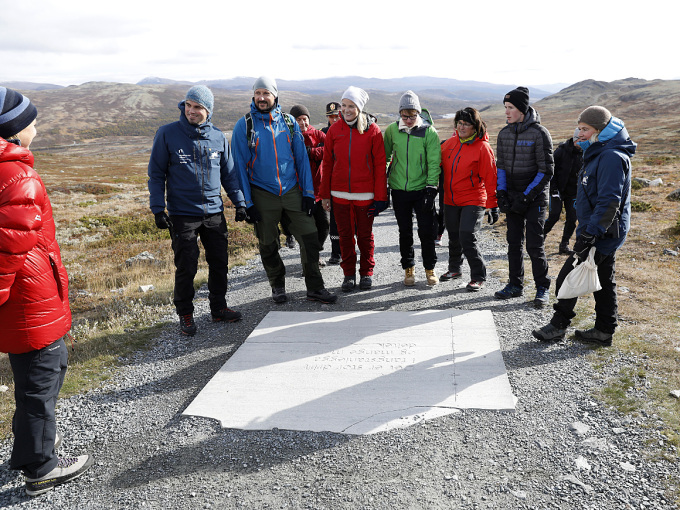 Bálggesguorain leat báktesteallit main leat dieđut Dovreduoddara ja dan guovllu historjjá birra. Govva: Tom Hansen, Hansenfoto.no