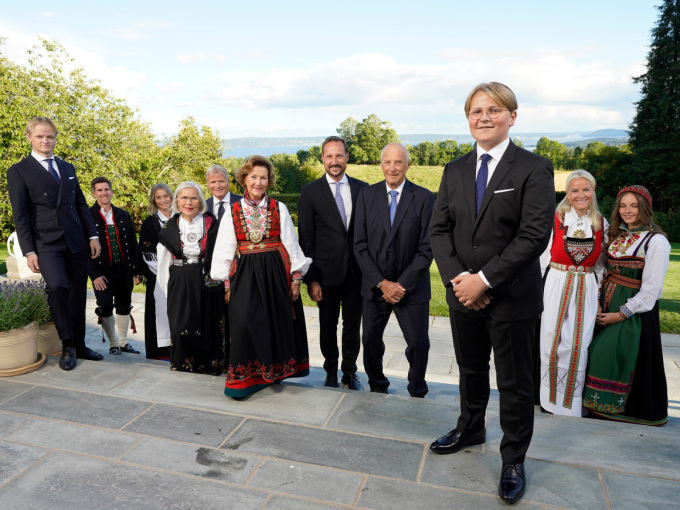 Govven Skaugumis Prinssa Sverre Magnusa konfirmašuvnna oktavuođas. Govva: Lise Åserud, NTB scanpix