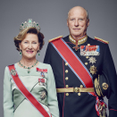 Deres Majesteter Kongen og Dronningen. Handoutbilde fra Det kongelige hoff publisert 15.01.2016. Bildet er kun til redaksjonell bruk - ikke for salg. Foto: Jørgen Gomnæs / Det kongelige hoff.