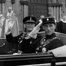 Gonagas Olav ja Ruvdnaprinsa Harald  (Govva: Sverre A. Børretzen, Scanpix)