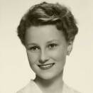 Sonja Haraldsen 1953 (Govva: G. Sjøwall, Gonagasla&#154; hoavva vuorká) 
