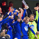 26. november: Kongen er til stede på Ullevål under cupfinalen for herrer (Foto: Vegard Grøtt, NTB scanpix)