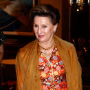 Dronning Sonja ankommer middagen på Hilton Hotel i Minneapolis (Foto: Lise Åserud / Scanpix)