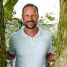 Kronprins Haakon på Dvergsøya. Foto: Lise Åserud, NTB scanpix