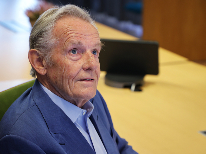 Tore Godal er spesialrådgiver i CEPI og ble i 2019 tildelt Kongens fortenestemedalje for livslang innsats for vaksiner og globalt helsearbeid. Foto: Ørn E. Borgen, NTB scanpix