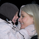 Kronprinsessen og Prinsessen januar 2008. Handoutbilde fra Det kongelige hoff. Bildet er kun til redaksjonell bruk, ikke for salg. Foto: Knut Kollandsrud / Det kongelige hoff. 