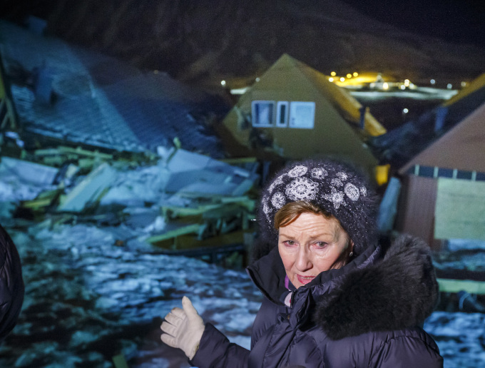 Dronnet Sonja galledii uđasguovllu ođđajagimánus 2016. Govven: Heiko Junge / NTB scanpix 