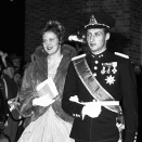 Ollu guossit ledje boahtán heajaide, sihke min riikkas ja olgoriikkain. Dá boahtiba dalá Danmárkku Prinseassa Margrethe ja Ruvdnaprinsa Harald girkus. Govva: NTB Scanpix
