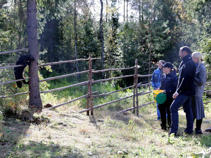 Sihke geatki ja guossit orrot čájeheamen stuora beroštumi - muhto lei ge fargga biebmanáigi. Govva: Berit Roald / NTB Scanpix