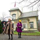 Dronnet Sonja ja Hertuginne Camilla Troldhaugenis (Govva: Marit Hommedal / Scanpix)