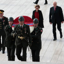 Stáhtaguossástallan álggahuvvui lie&#273;&#273;ebidjamiin Atatürk-mausolea luhtte (Govva: Lise Åserud, NTB Scanpix) 