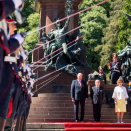 Monumeanta lea ceggejuvvon muitun Argentina friddjandahkan sáŋgárii – generálii José de San Martin, gii jođihii spánska kolonisttalaš stivrras friddjanbeassan soahtamušaid 1816:s. Govva: Heiko Junge / NTB Scanpix