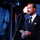 25.07: Ruvdnaprinsa Haakon doallá apealla Rá&#273;&#273;eviesso&#154;iljus (Govva: Erlend Aas / Scanpix)