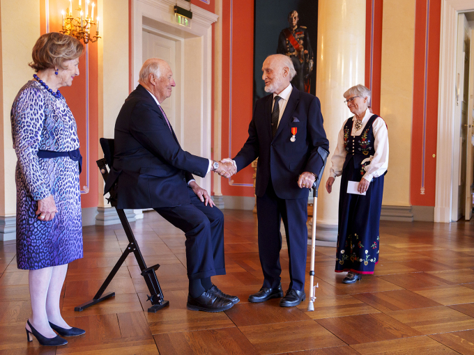 Johannes Gunnar Rørtveit har engasjert seg til beste for kystkulturen gjennom mange år. Foto: Cornelius Poppe, NTB